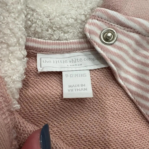 The White Company London Baby Lumi Bear Hoodie - Picture 6 of 8